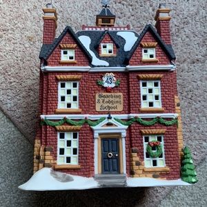 The Heritage Village Collection Dickens Village Series,Boarding & Lodging School